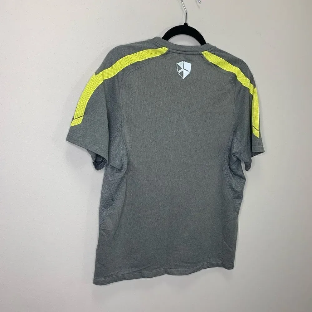 Nike Manchester United Gray Medium Dri Fit Training Jersey T Shirt (q1)